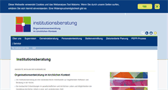 Desktop Screenshot of institutionsberatung.de